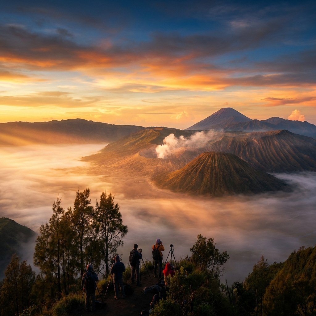 Pemandangan Gunung Bromo